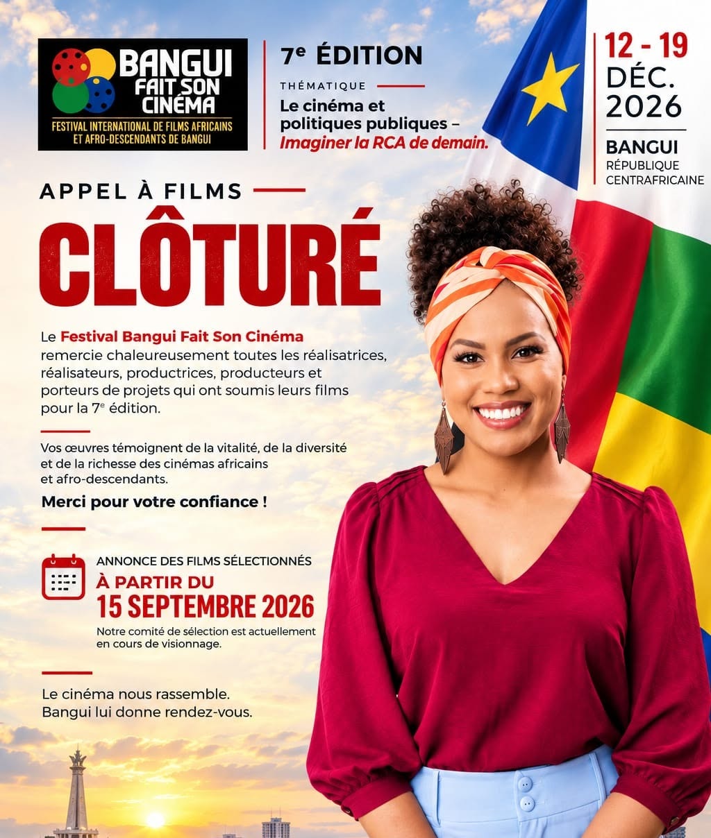 L'Appel à Films est Officiellement Clos